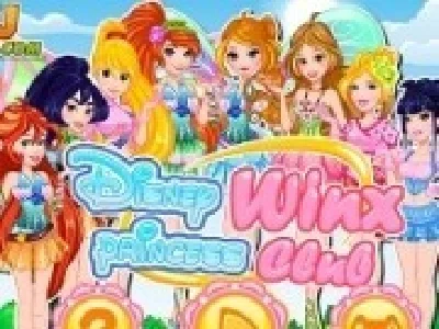 printesele disney costumate in zane winx
