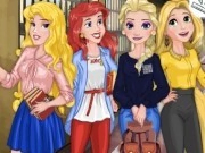 printesele disney haine de scoala