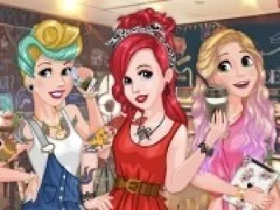 printesele disney in haine hipster