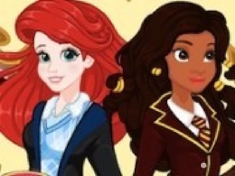 printesele disney la hogwarts