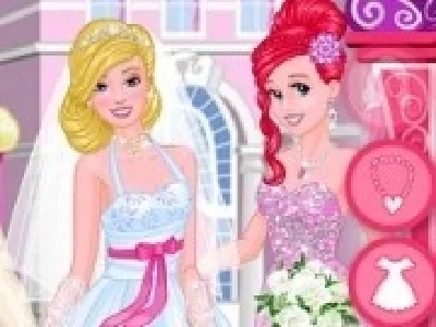 printesele disney la nunta barbie