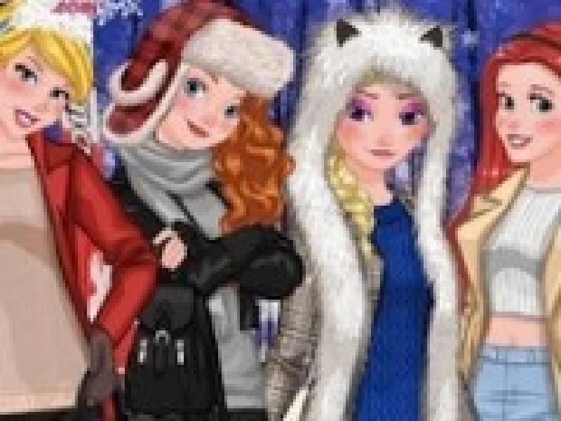 printesele disney la sedinta foto