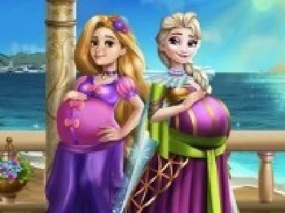 printesele elsa si rapunzel insarcinate