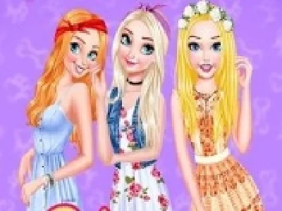 printesele potrivesc costumele cu animalele lor