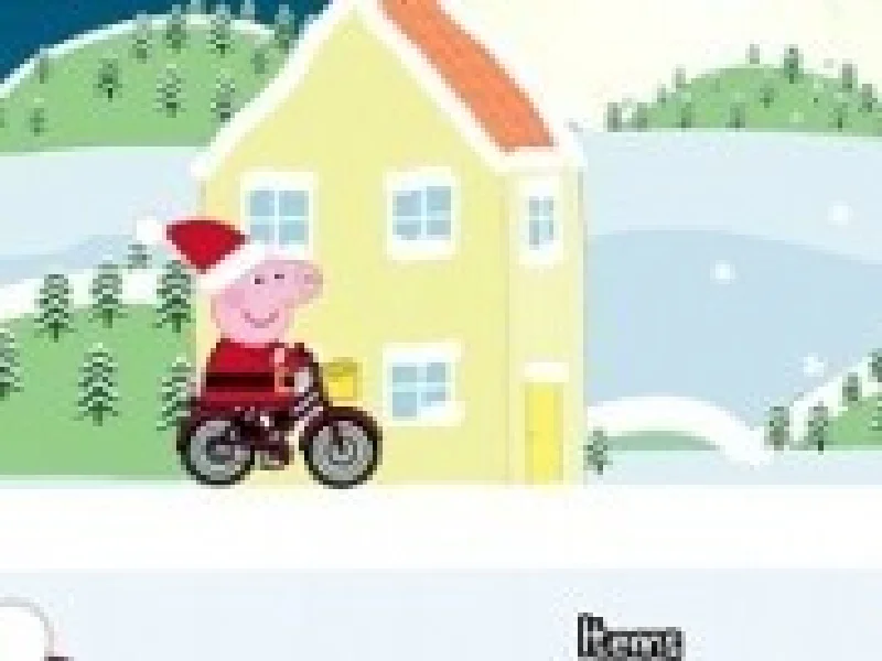 purcelusa peppa in curse de bicicleta
