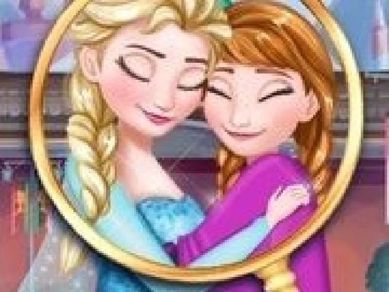puzzle cu elsa din regatul de gheata