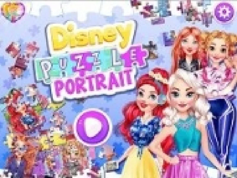 puzzle cu portretul de printese