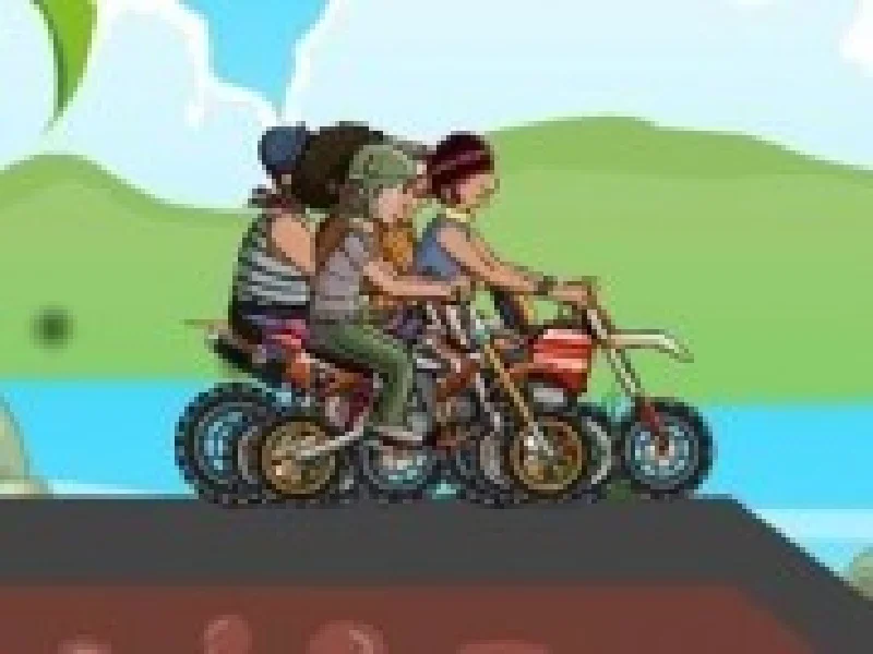 racer de dealuri pe motoreta