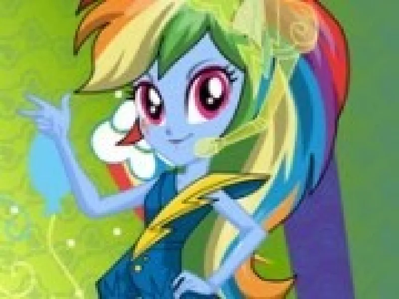 rainbow dash stilul rock