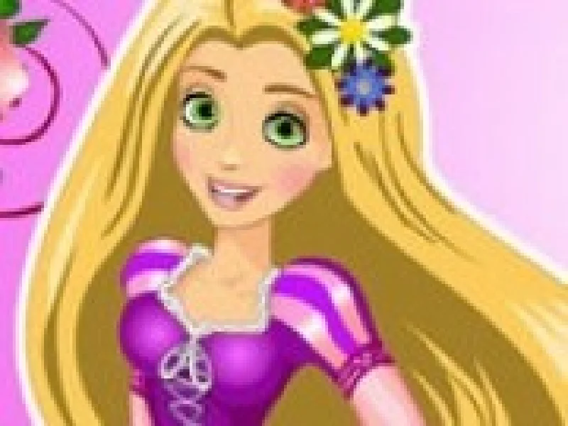 rapunzel coafuri si dress up