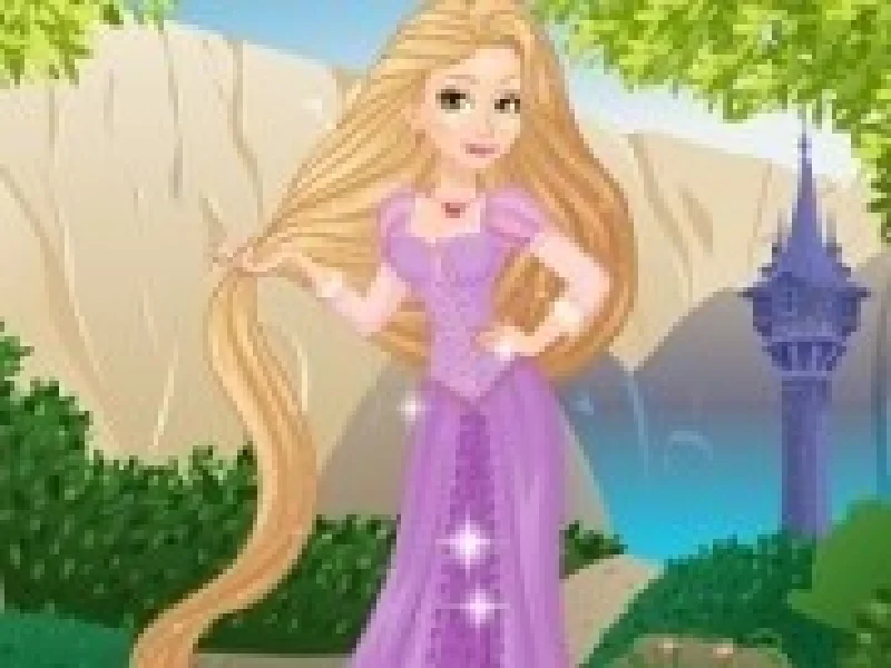 rapunzel haine de printesa