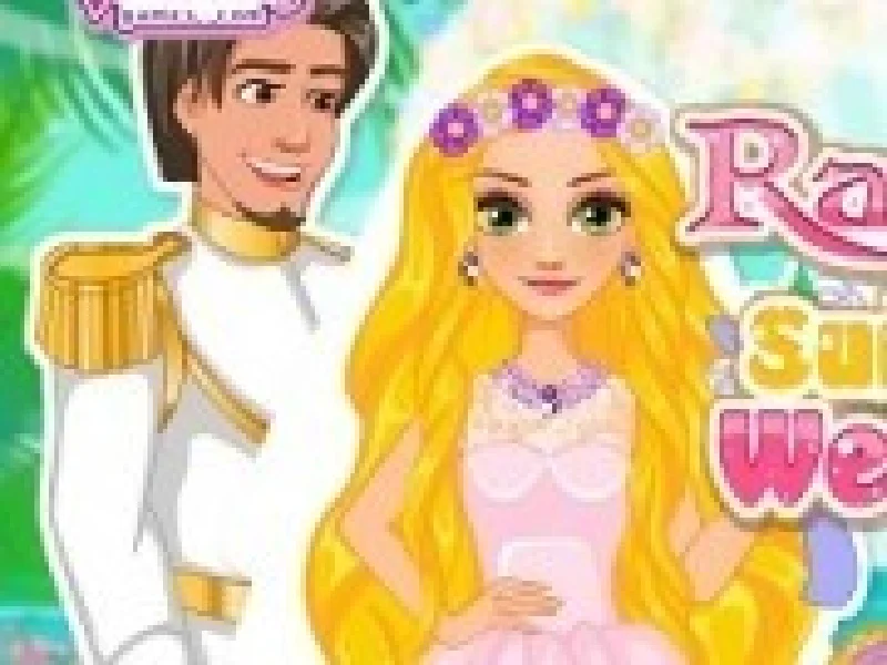 rapunzel pregatirea pentru nunta de vara