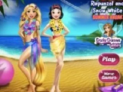 rapunzel si alba ca zapada la mare