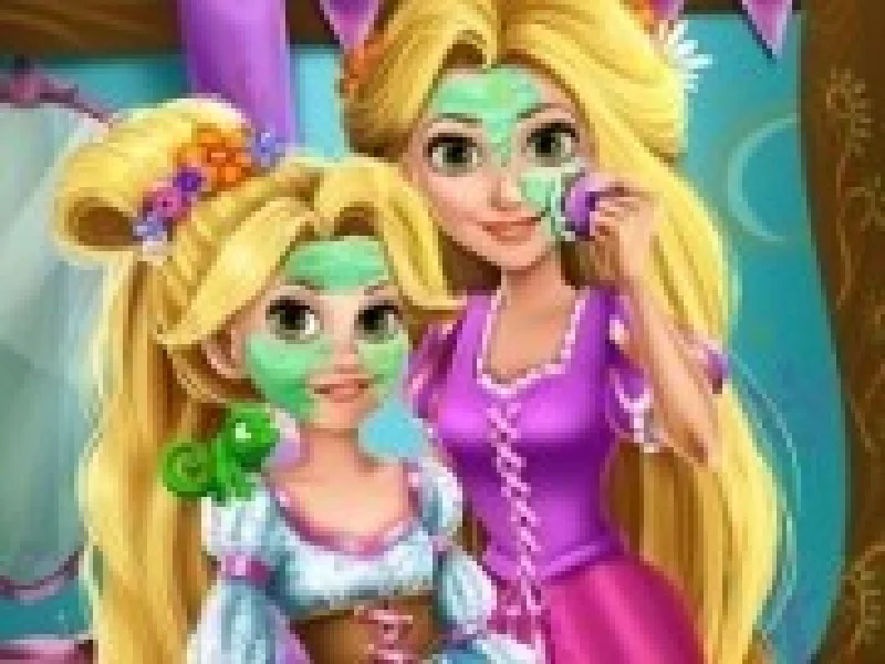 rapunzel si bebelusa la machiat