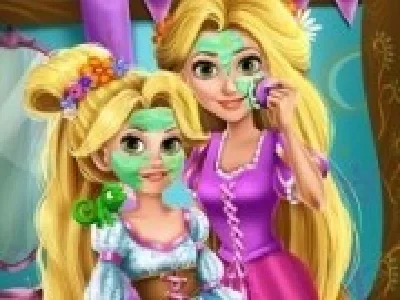 rapunzel si bebelusa la machiat