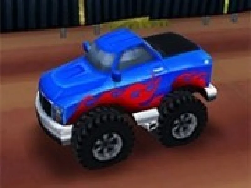 razboaie de curse 3d cu monster truck