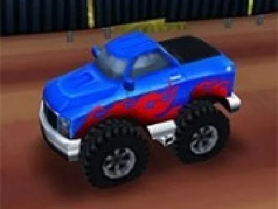 razboaie de curse 3d cu monster truck