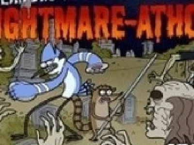 rigbi si mordecai lupta contra zombi