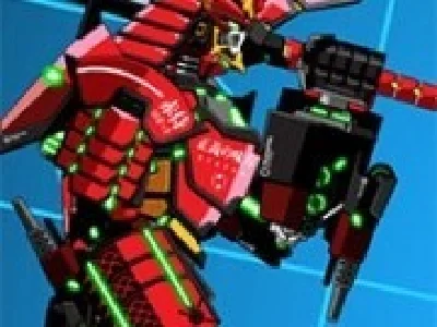 robotul de lupta samurai