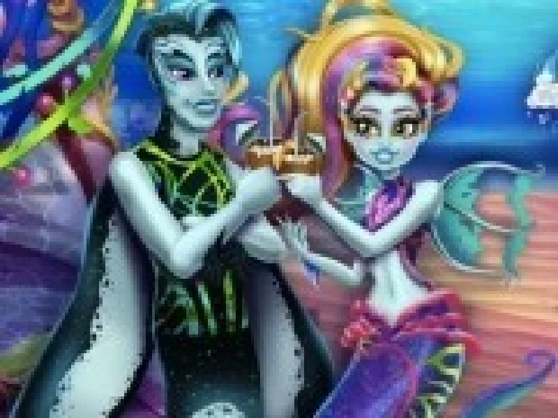 sarbatoare in oceanul monster high