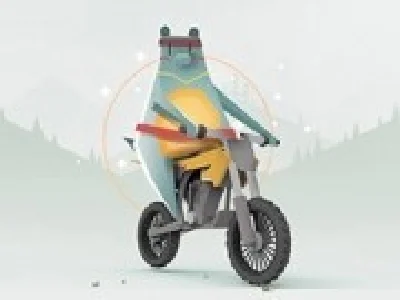 sari peste obstacole cu motorete