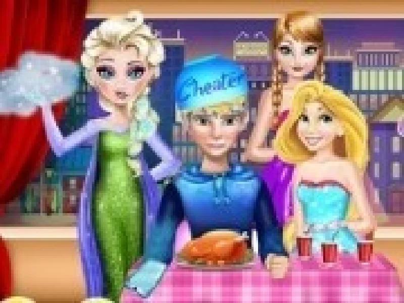 sarutari cu elsa inselata