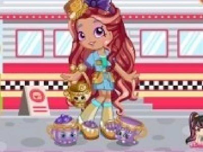 shopkins shoppies de imbracat pe kirstea