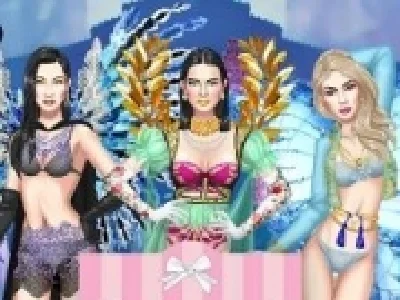 show de moda cu haine victoria secrets