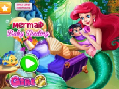 sirena ariel ingrijeste bebelusi
