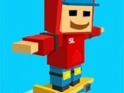 skater din pixeli