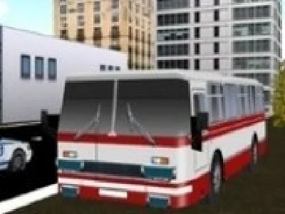sofer autobuz 3d in oras