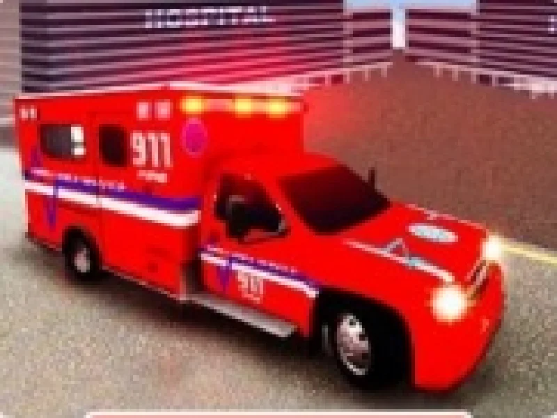 sofer de ambulanta 3d