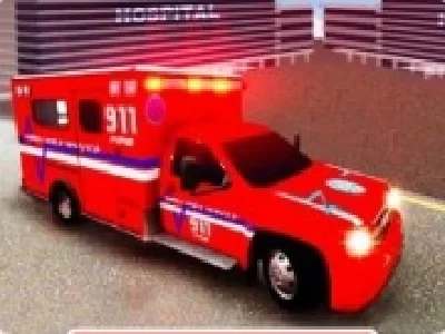 sofer de ambulanta 3d