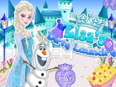 spala haine cu elsa frozen