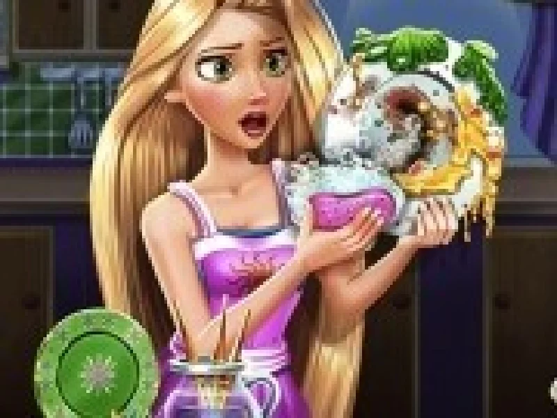spala vasele cu rapunzel