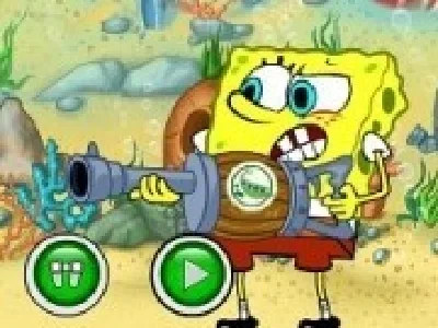 spongebob impusca inamicii plankton
