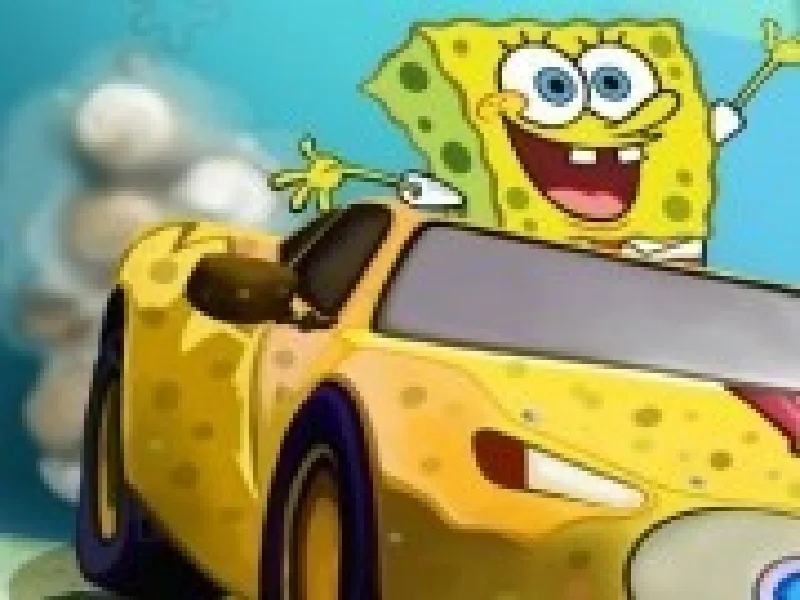 spongebob in curse de drift