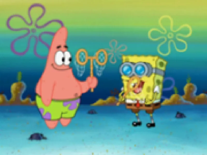 spongebob si patrick in doi