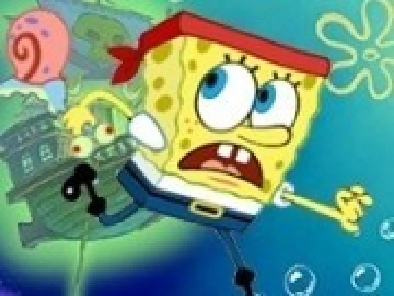 spongebob si patrick in fuga de olandez