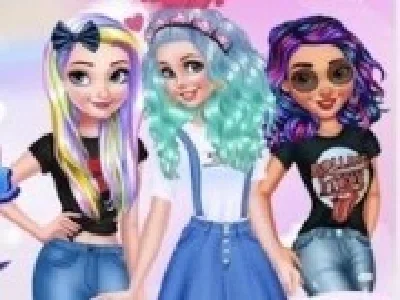 stiluri de coafuri pastel cu printese disney