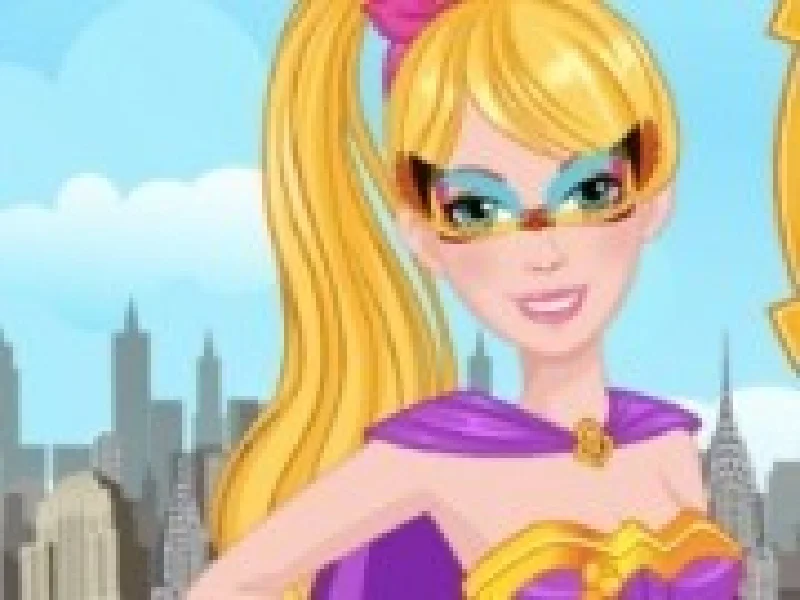 super barbie creatoare de masti