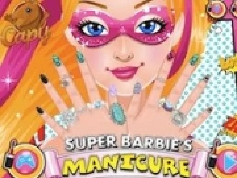 super barbie la manichiura