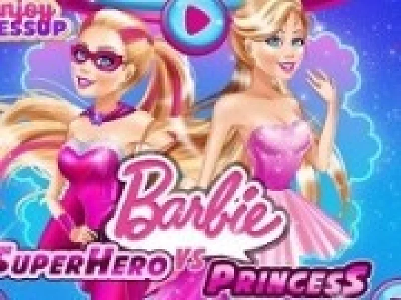 super barbie si printesa barbie la moda