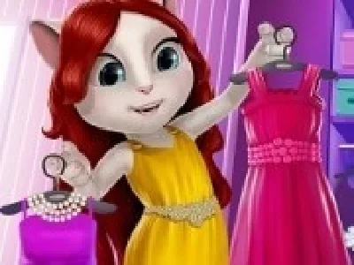 talking angela in ziua de moda