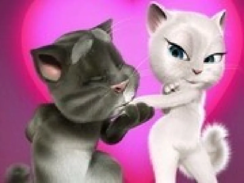 talking tom si angela in vacanta
