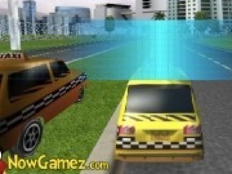 taxi 3d de curse