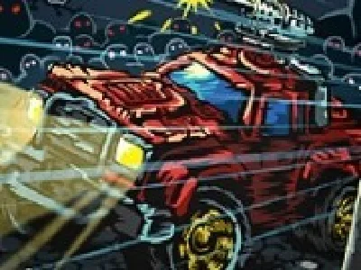terminatorul in camion