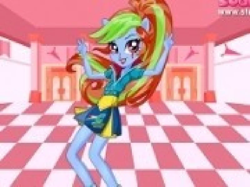 tinuta de scoala pentru rainbow dash