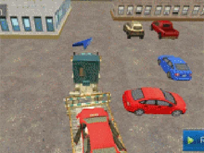 tiruri 3d cu remorca de parcat