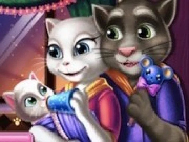 tom si angela isi ingrijesc copii